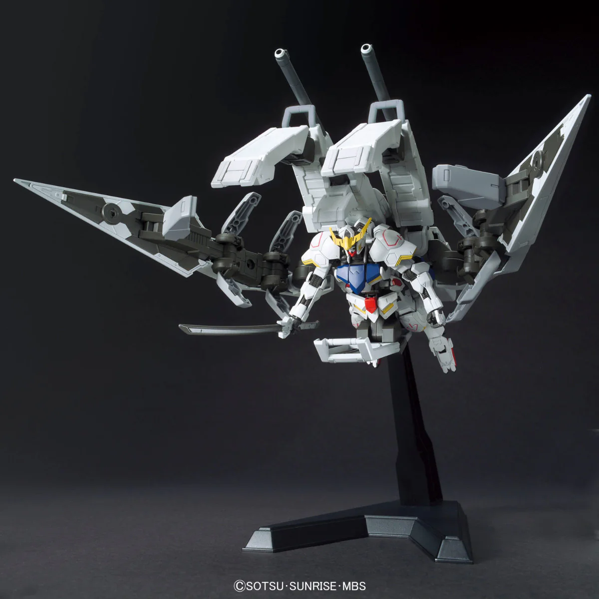 HG IBO Gundam Barbatos & Long Distance Transport Booster Kutan Type-III - Image 2