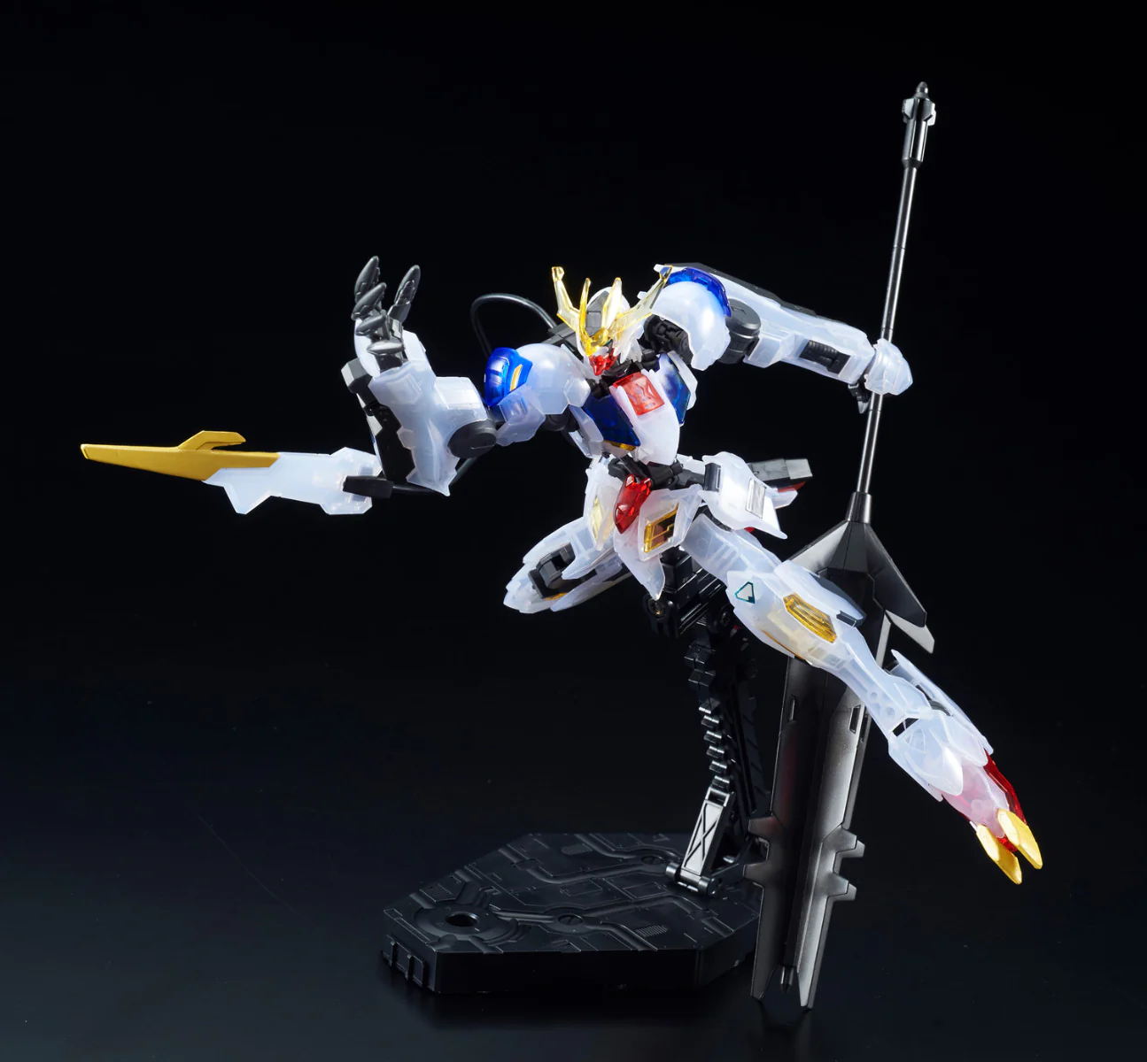 HG IBO Gundam Barbatos Lupus Rex (Clear Color Ver.) - Image 3