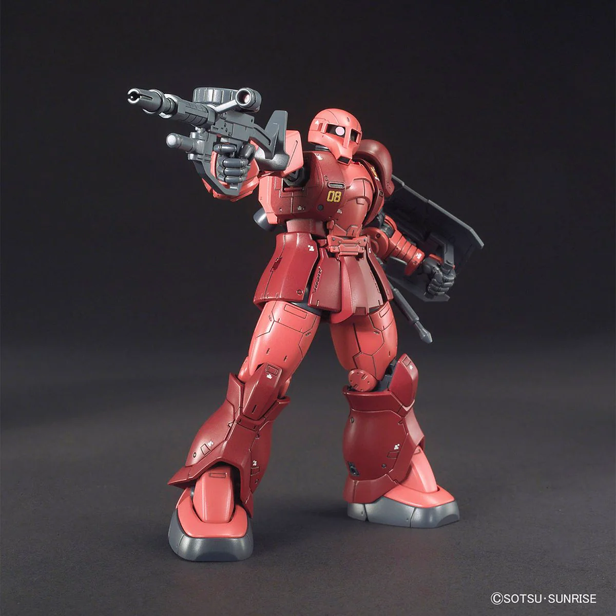 HG MS-05 Zaku I Char Custom (Gundam The Origin Ver.) - Image 6