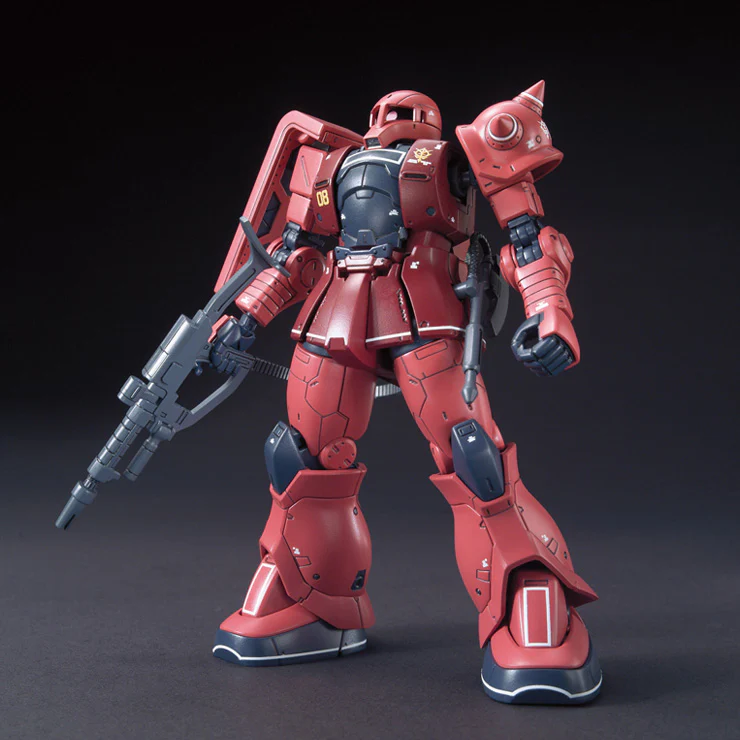 HG MS-05S Zaku I Char Custom (Gundam The Origin Ver.)