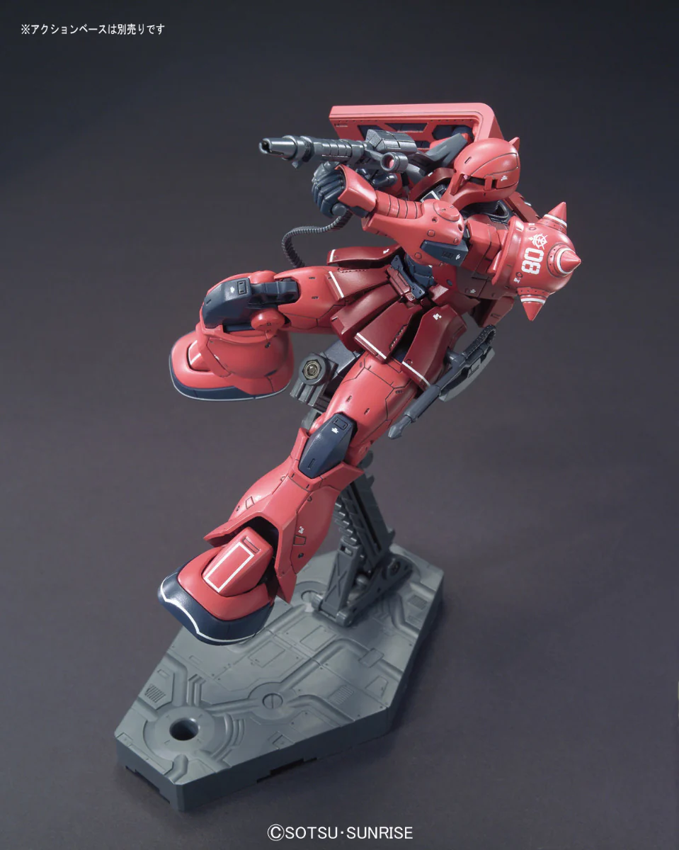 HG MS-05S Zaku I Char Custom (Gundam The Origin Ver.) - Image 5