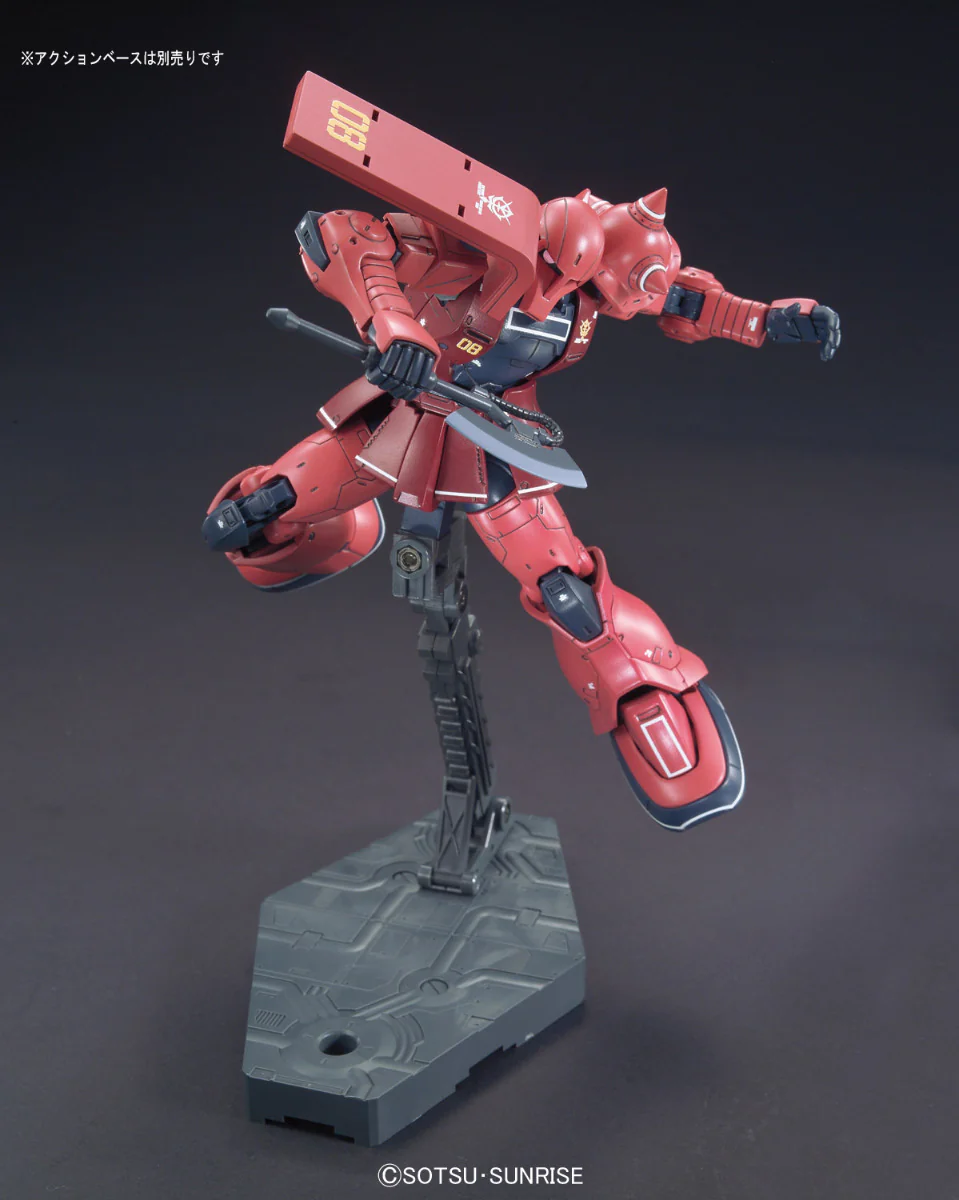 HG MS-05S Zaku I Char Custom (Gundam The Origin Ver.) - Image 8