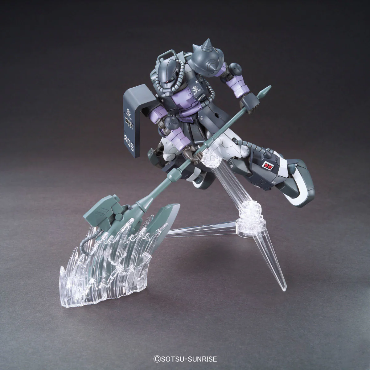 HG MS-06R-1A Zaku II High Mobility Type Ortega (Gundam The Origin Ver.) - Image 4