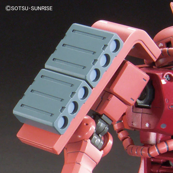 HG MS-06S Zaku II Char Custom (Gundam The Origin Ver.) - Image 10