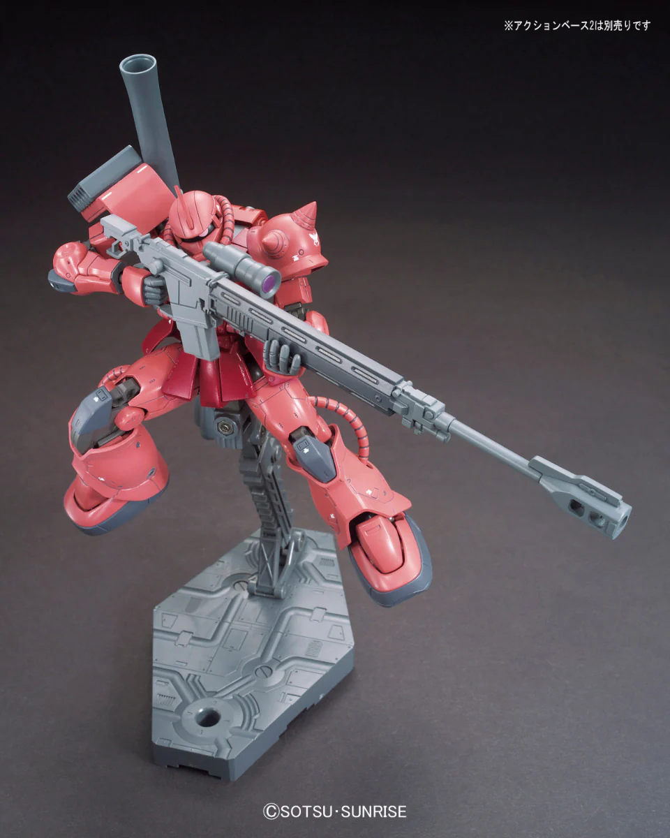 HG MS-06S Zaku II Char Custom (Gundam The Origin Ver.) - Image 6