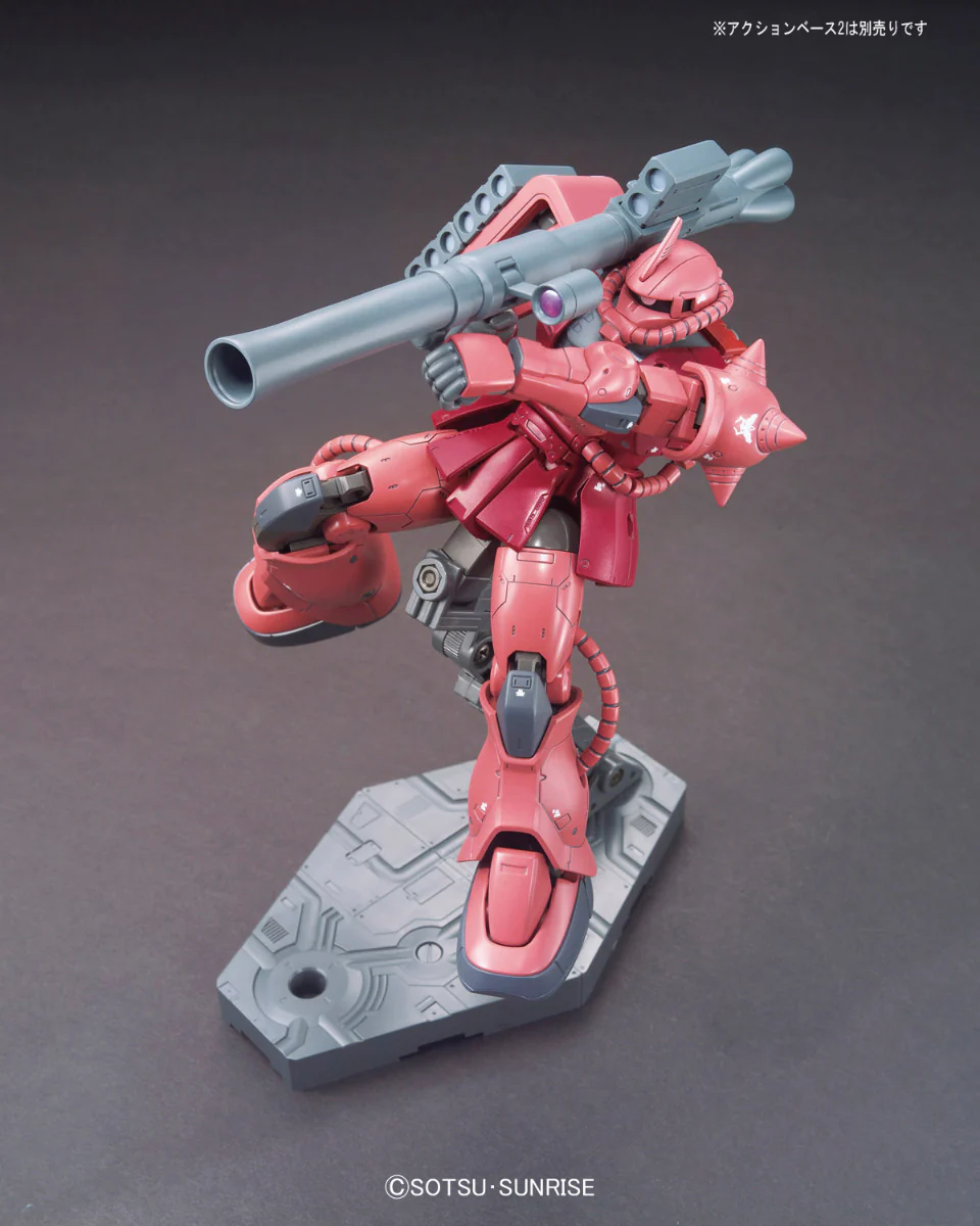 HG MS-06S Zaku II Char Custom (Gundam The Origin Ver.) - Image 7