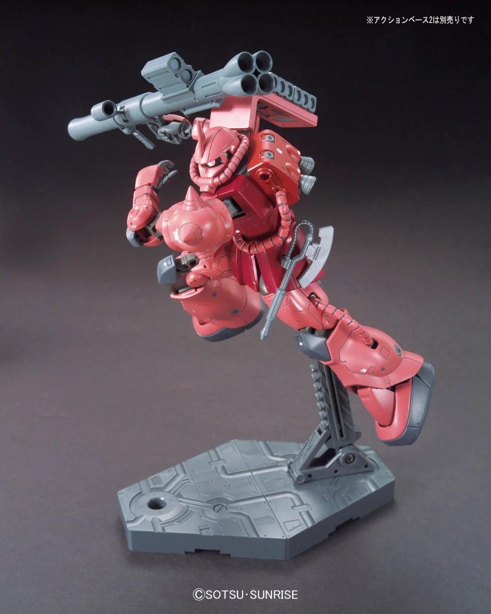 HG MS-06S Zaku II Char Custom (Gundam The Origin Ver.) - Image 8