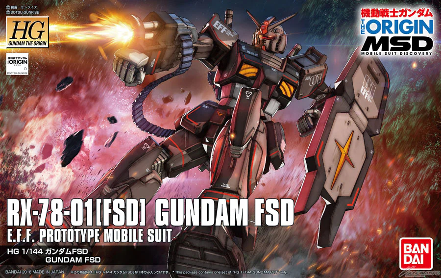 HG RX-78-01(FSD) Gundam Full Scale Development (Gundam The Origin Ver.) - Image 9
