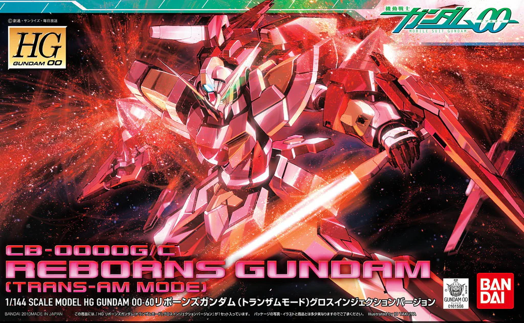 HG00 Reborns Gundam Trans-Am Mode - Image 5