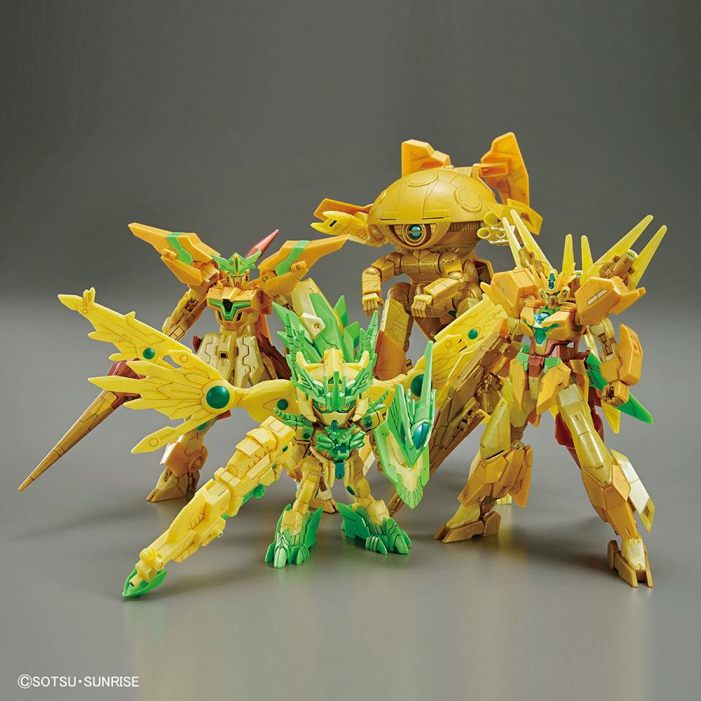 HGBD:R Re:Rising Gundam (4 Unit Final Battle Set) - Image 2