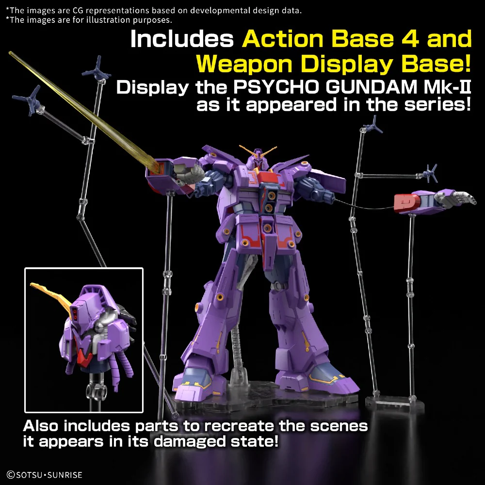 HGUC MRX-010 Psycho Gundam Mk-II - Image 4