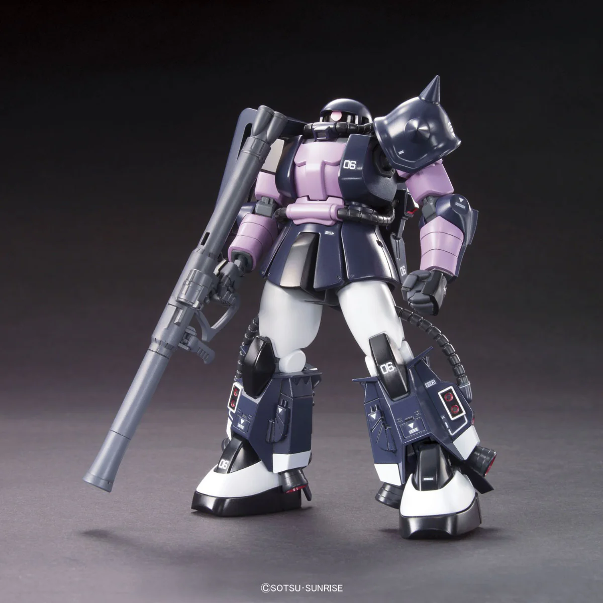 HGUC MS-06R-1A Zaku II Black Tri-Star - Image 2