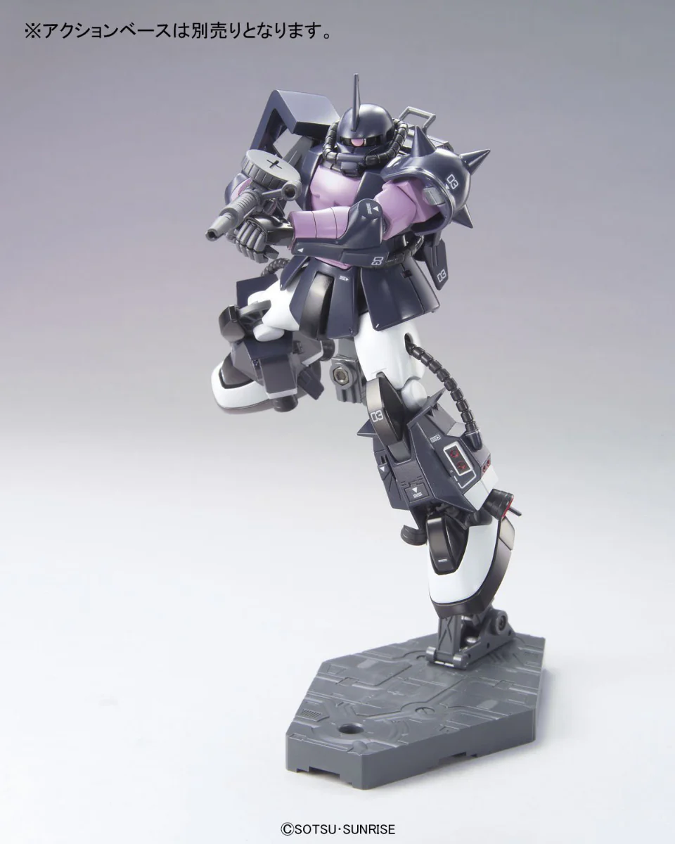 HGUC MS-06R-1A Zaku II Black Tri-Star - Image 4