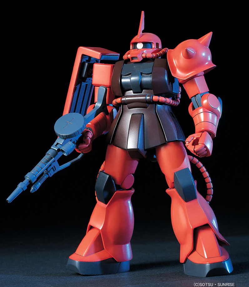 HGUC MS-06S Zaku II Char Custom - Image 2