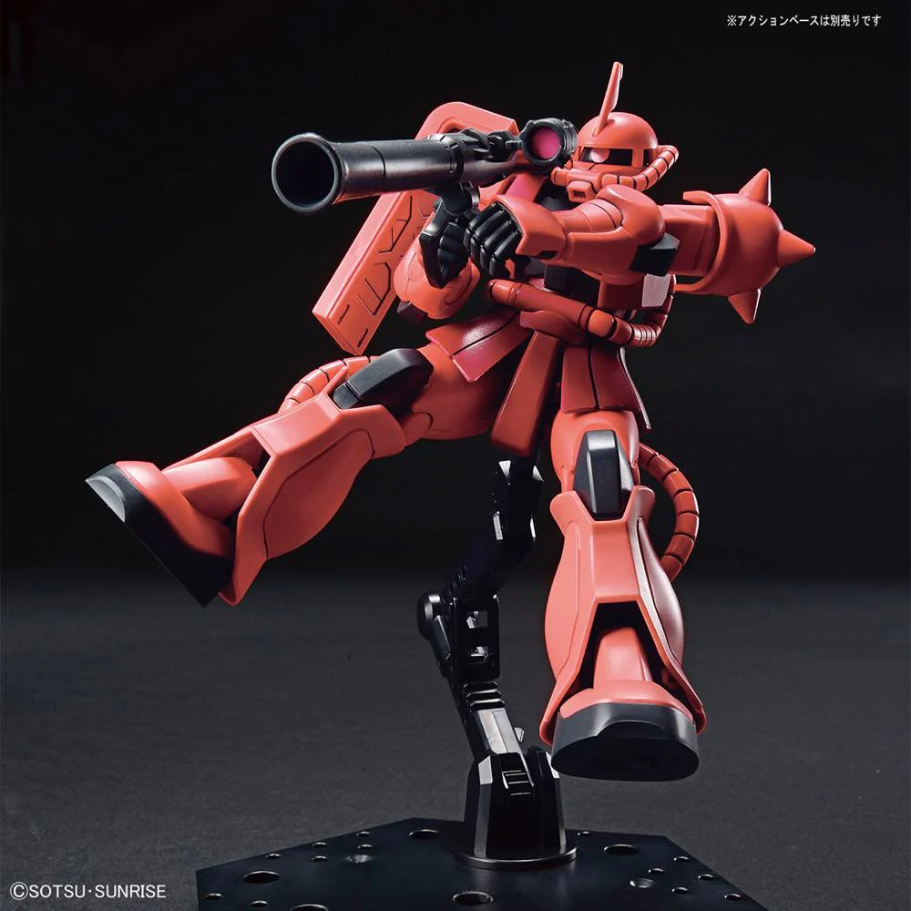 HGUC MS-06S Zaku II Char Custom Revive - Image 7