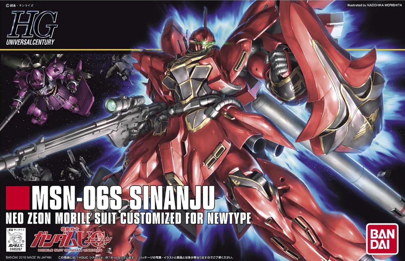 HGUC MSN-06S Sinanju - Image 4