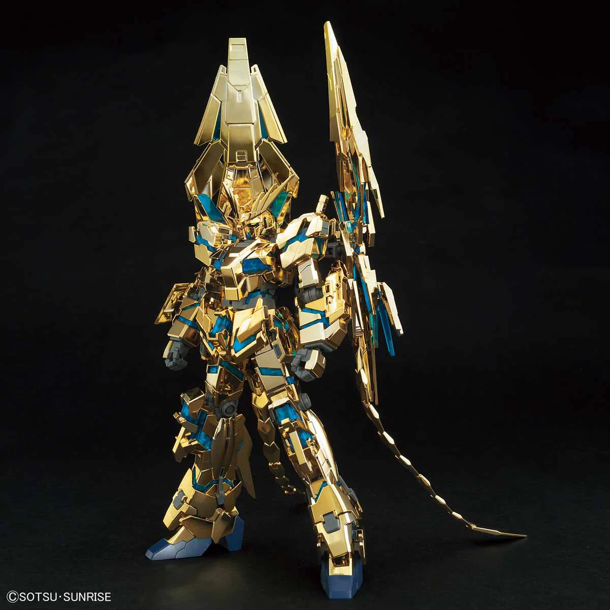 HGUC RX-0 Unicorn Gundam 03 Phenex (Destroy Mode Narrative Ver.) Gold Coating - Image 2