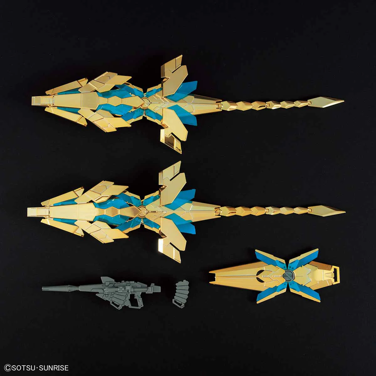 HGUC RX-0 Unicorn Gundam 03 Phenex (Destroy Mode Narrative Ver.) Gold Coating - Image 7