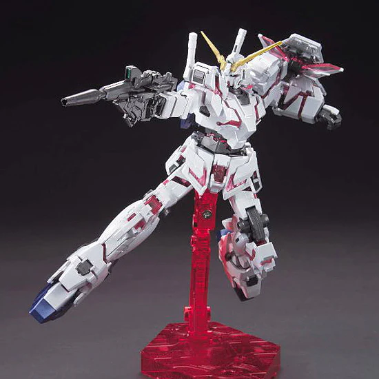 HGUC RX-0 Unicorn Gundam (Destroy Mode) Titanium Finish - Image 3