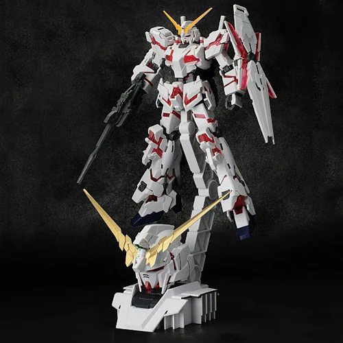 HGUC RX-0 Unicorn Gundam (Destroy Mode) + Unicorn Head Limited Edition