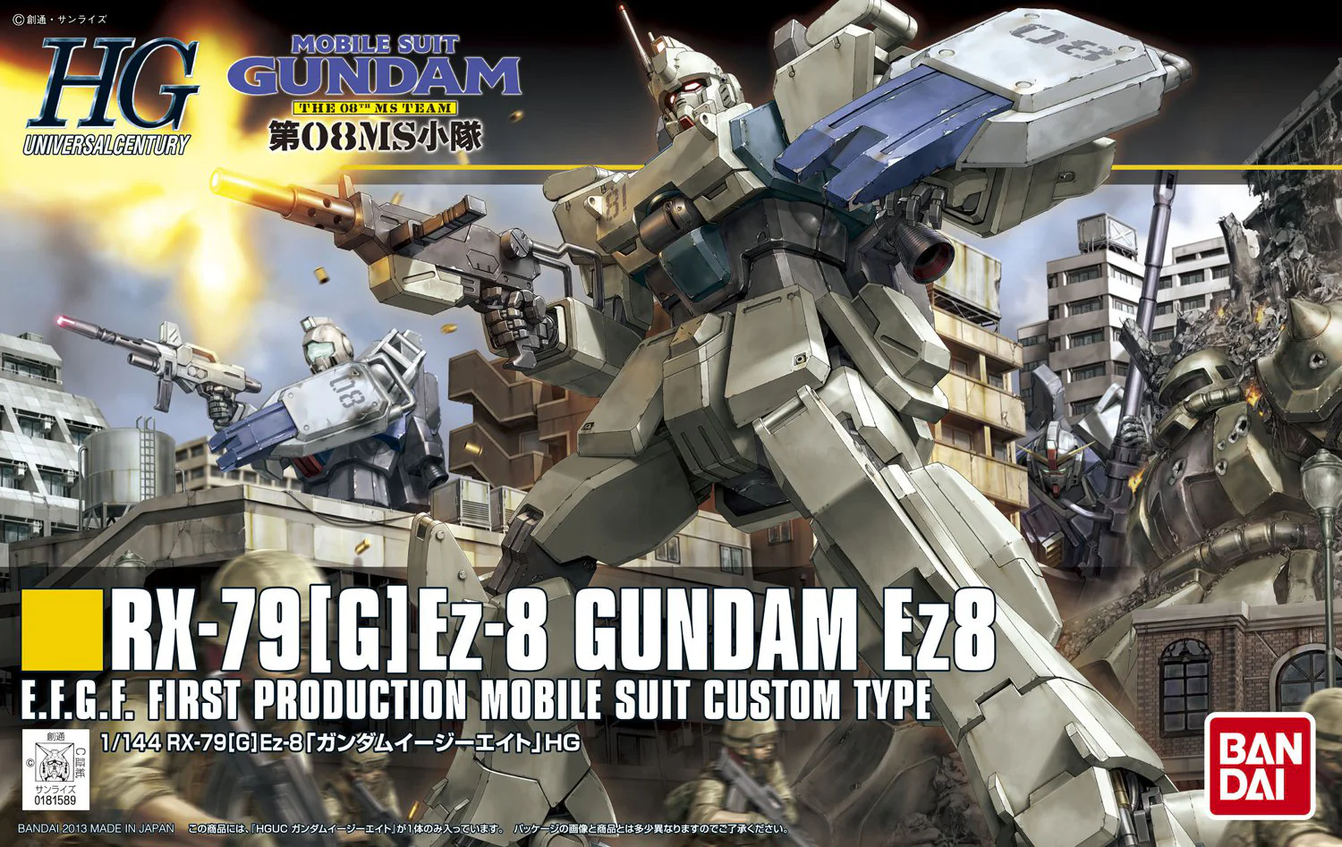 HGUC RX-79G Ez-8 Gundam Ez8 - Image 8