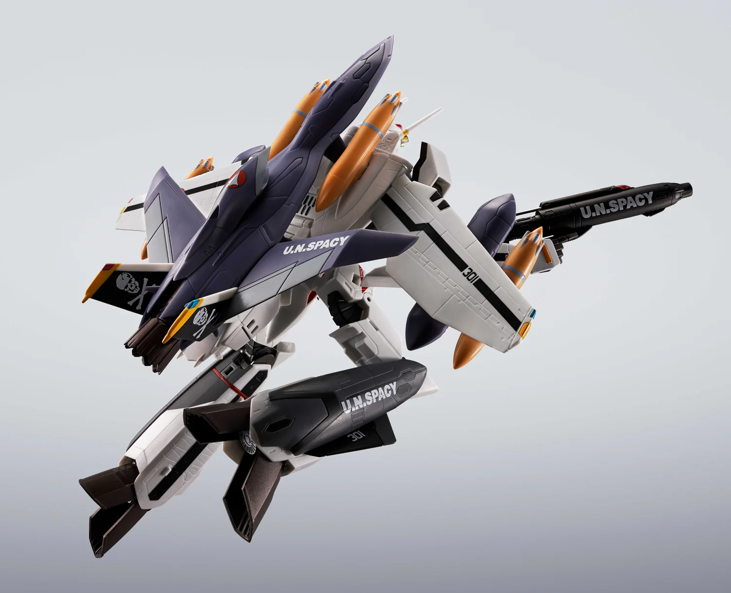 Hi-Metal R VF-0S Phoenix (Roy Focker Use) + QF-2200D-B Ghost (Macross) - Image 7