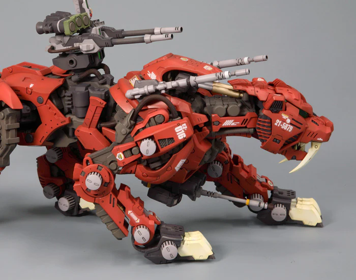 HMM Zoids EZ-016 Saber Tiger (Marking Plus Ver.) - Image 11