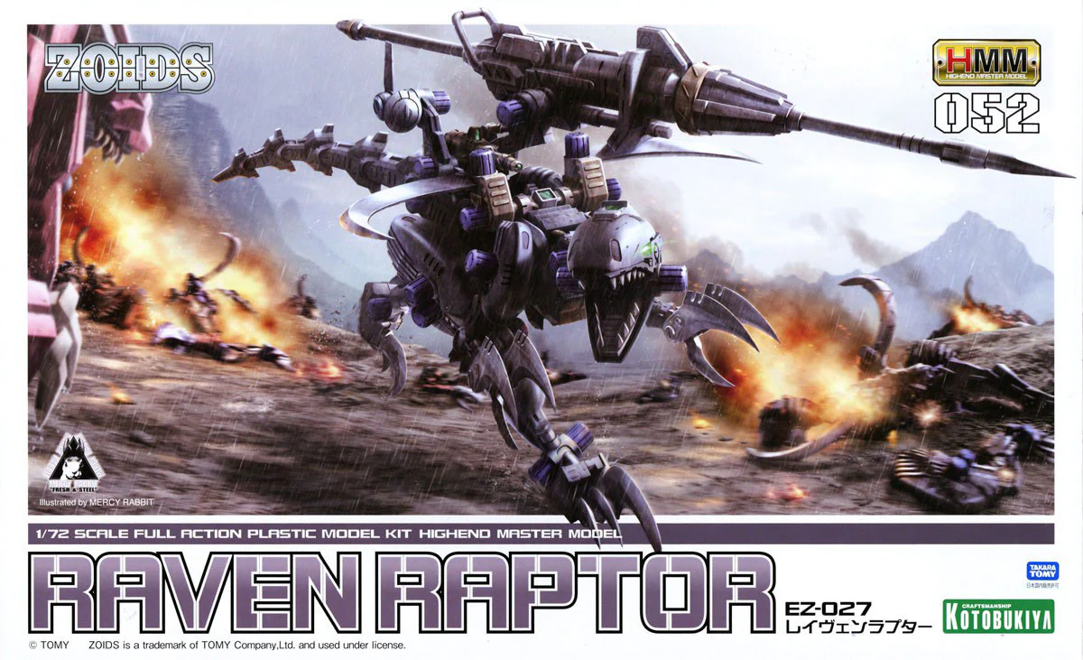 HMM Zoids EZ-027 Raven Raptor - Image 22