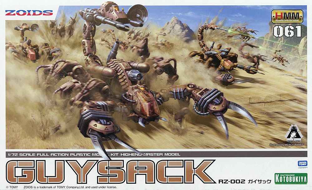 HMM Zoids RZ-002 Guysack - Image 17