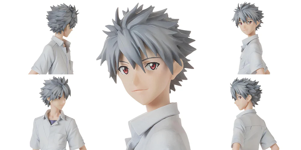 HPM Figure: Kaworu Nagisa Uniform Ver. (Evangelion: New Theatrical Edition) - Image 2