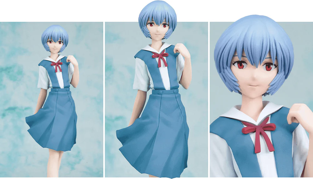 HPM Figure: Rei Uniform Ver. (Evangelion: New Theatrical Edition) - Image 2