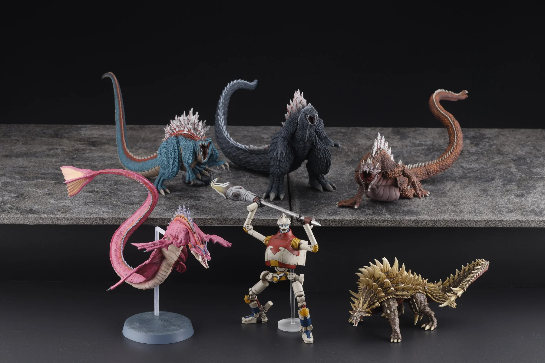 Hyper Modeling Series GODZILLA Singular Point Trading Figures (set) - Image 39