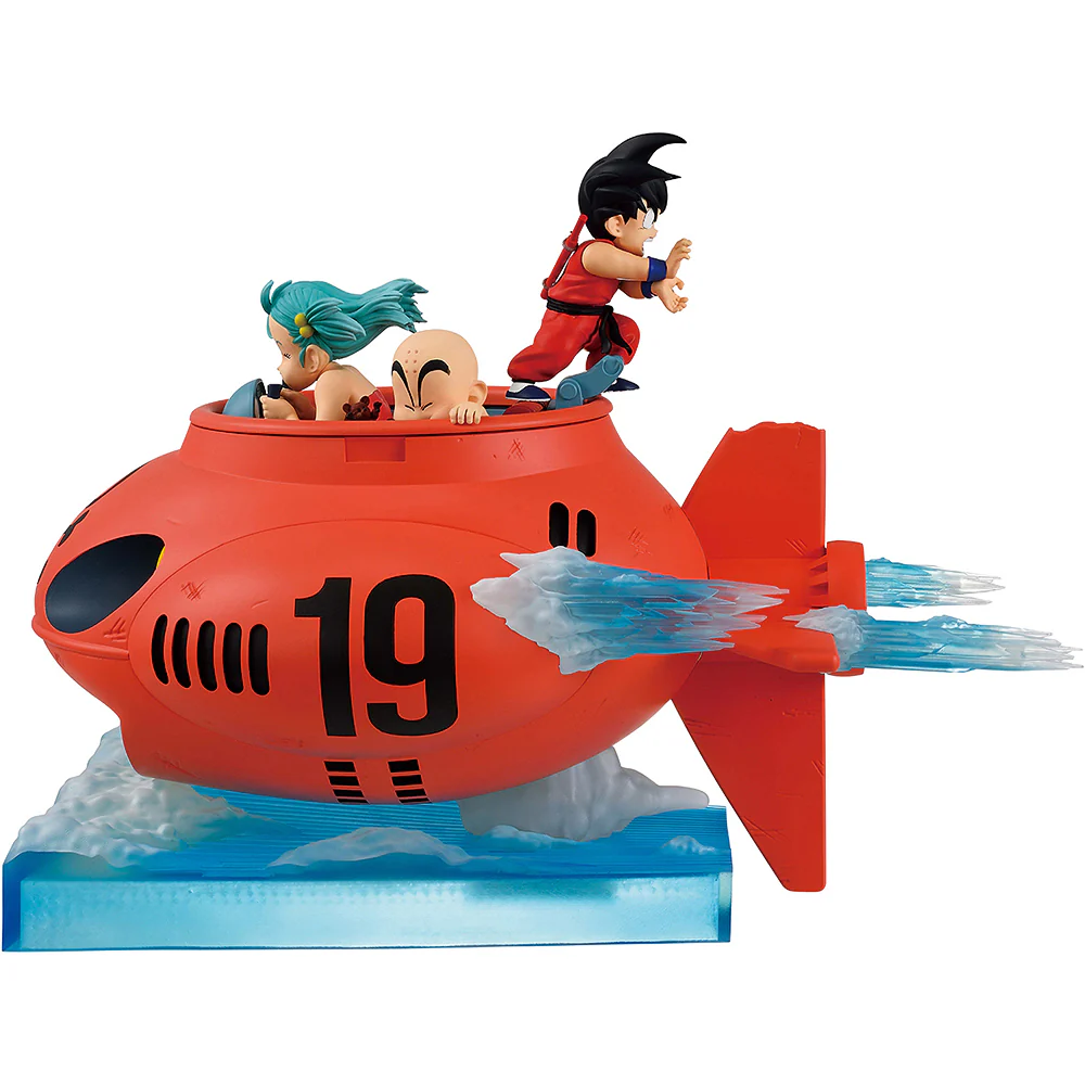 Ichibansho Figure Son Goku & Bulma & Krillin [Vs Red Ribbon Army] (Dragon Ball)