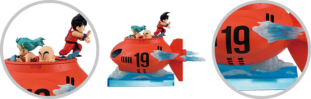 Ichibansho Figure Son Goku & Bulma & Krillin [Vs Red Ribbon Army] (Dragon Ball) - Image 2