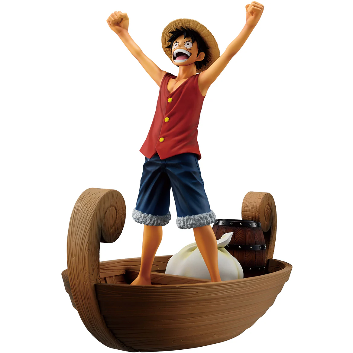 Ichibansho Revible Moment Figure Monkey D. Luffy I'm Going To Become The King Of The Pirates!!!! [Memories Of Adventure and The Shipping Route The Future] (One Piece)