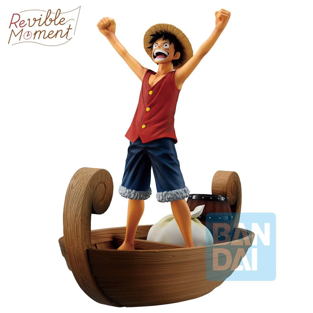 Ichibansho Revible Moment Figure Monkey D. Luffy I'm Going To Become The King Of The Pirates!!!! [Memories Of Adventure and The Shipping Route The Future] (One Piece) - Image 2