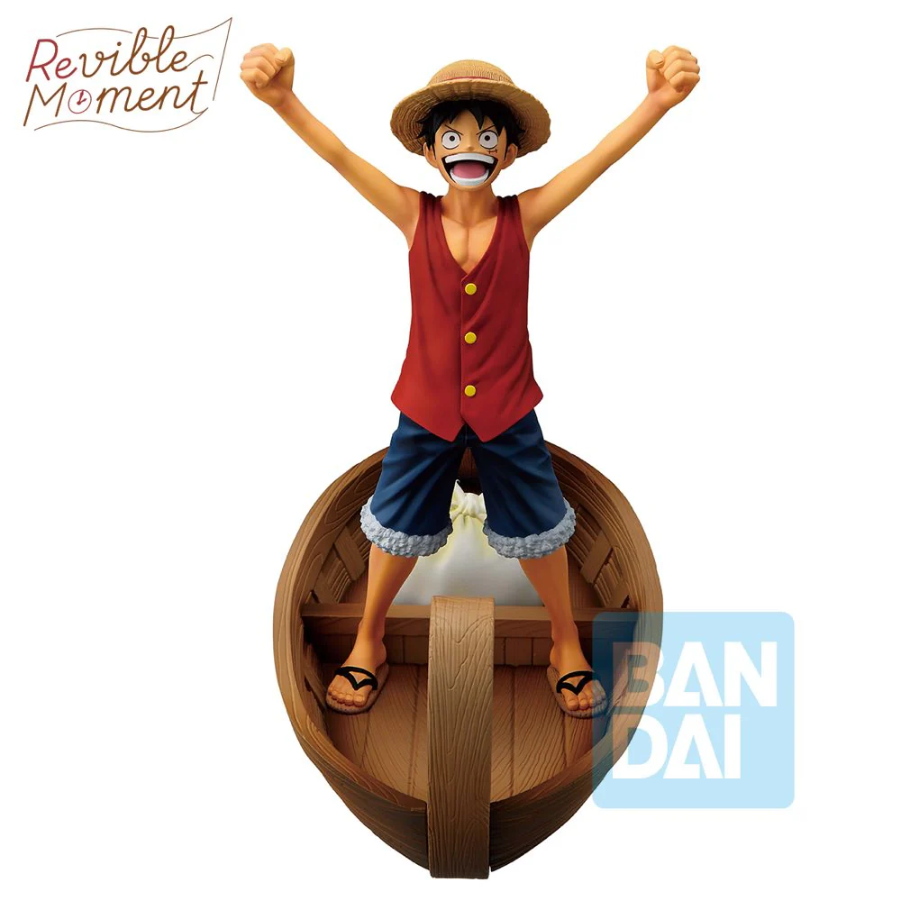 Ichibansho Revible Moment Figure Monkey D. Luffy I'm Going To Become The King Of The Pirates!!!! [Memories Of Adventure and The Shipping Route The Future] (One Piece) - Image 3