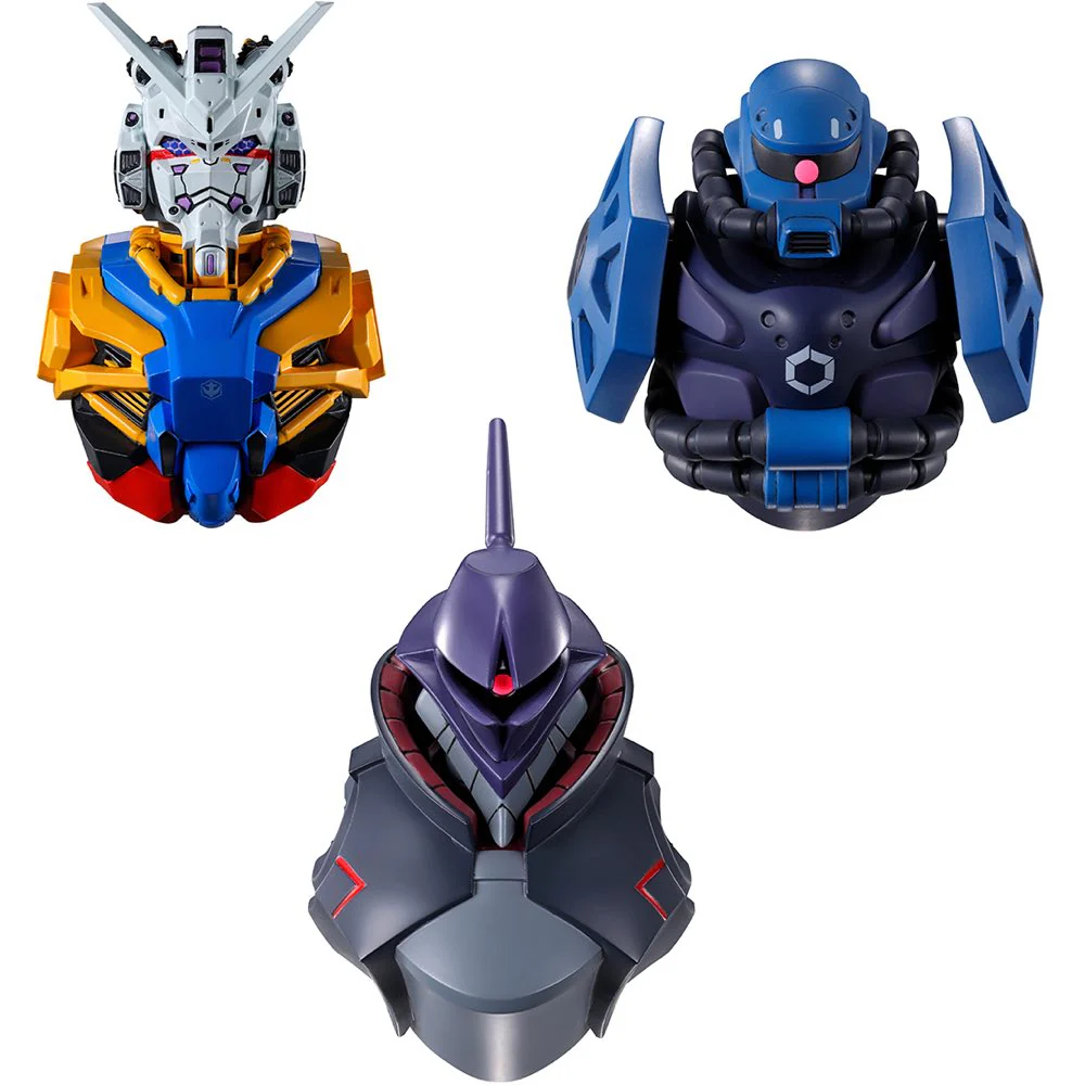 Ichibansho Zakka Gundam MS Head Magnet (GQuuuuuuX) (box of 4)