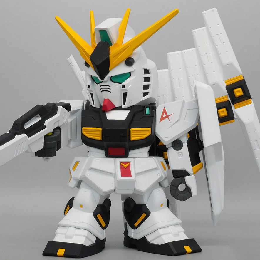 Jumbo Soft Vinyl Figure SD RX-93 Nu Gundam - Image 2