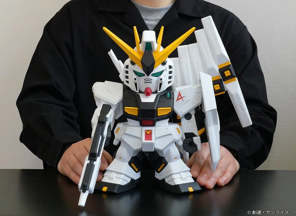 Jumbo Soft Vinyl Figure SD RX-93 Nu Gundam - Image 3