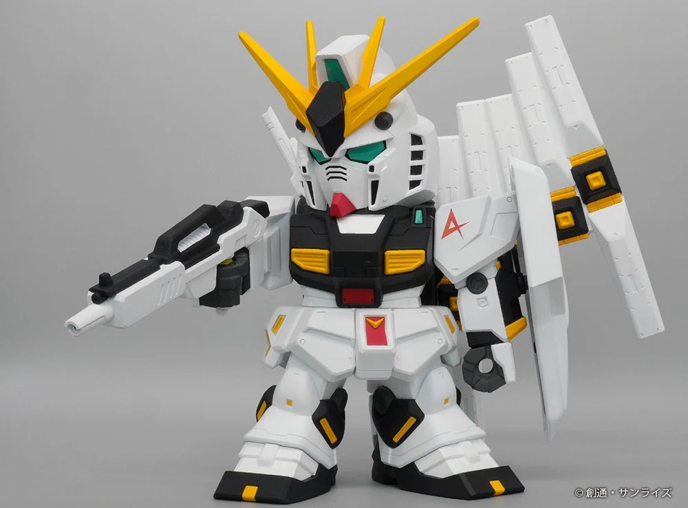 Jumbo Soft Vinyl Figure SD RX-93 Nu Gundam - Image 4