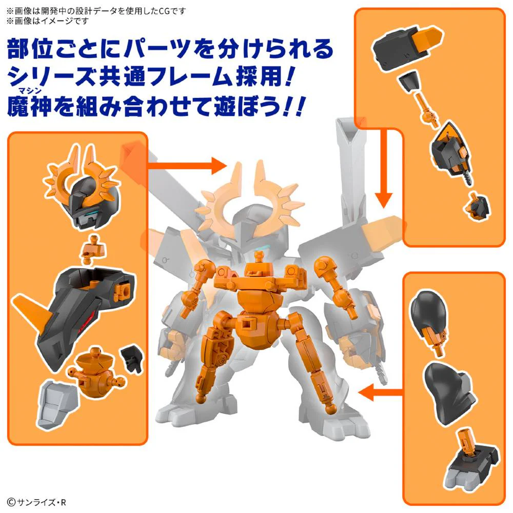 Jyugohmaru Model Kit (Mashin Genesis Wataru) - Image 3