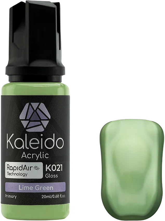 K021 Kaleido Lime Green (Gloss) - Image 2