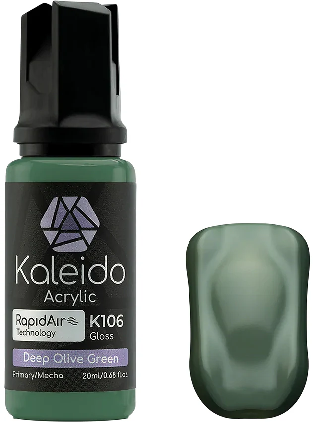 K106 Kaleido Deep Olive Green (Gloss) - Image 2