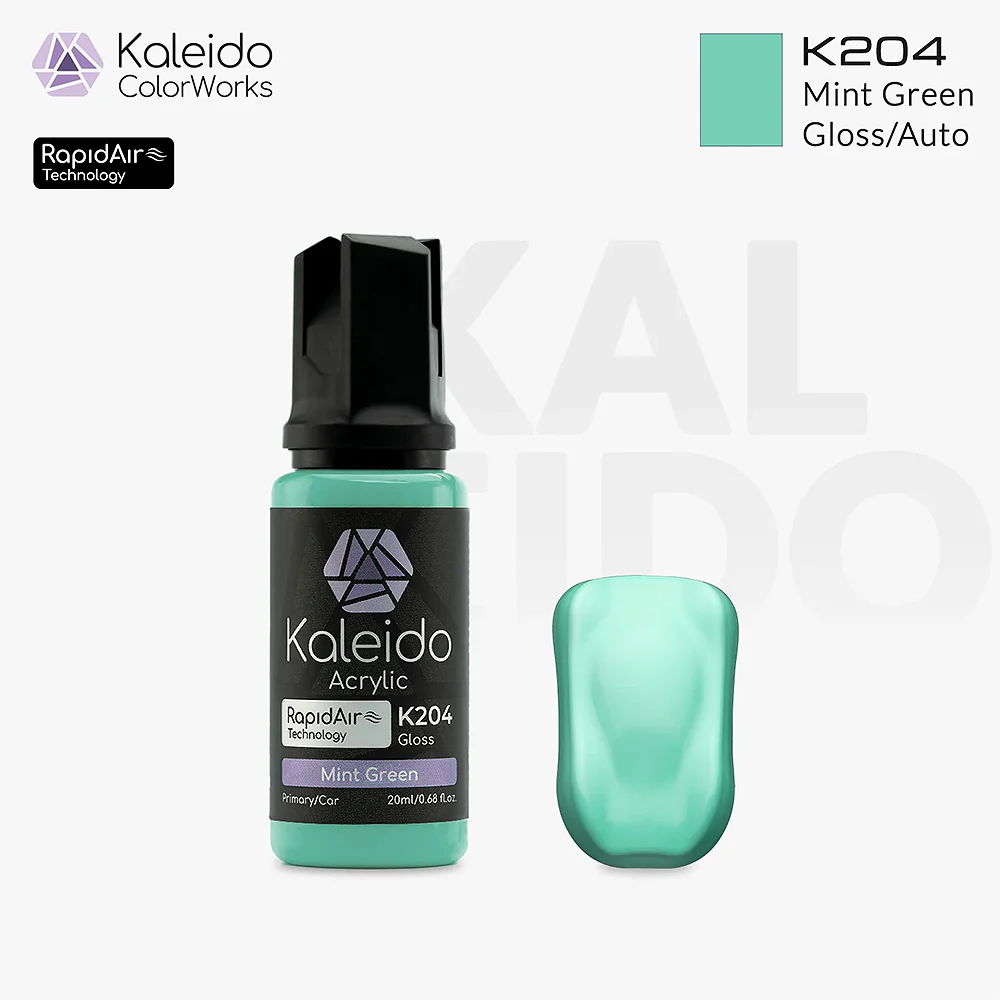 K204 Kaleido Mint Green (Gloss)
