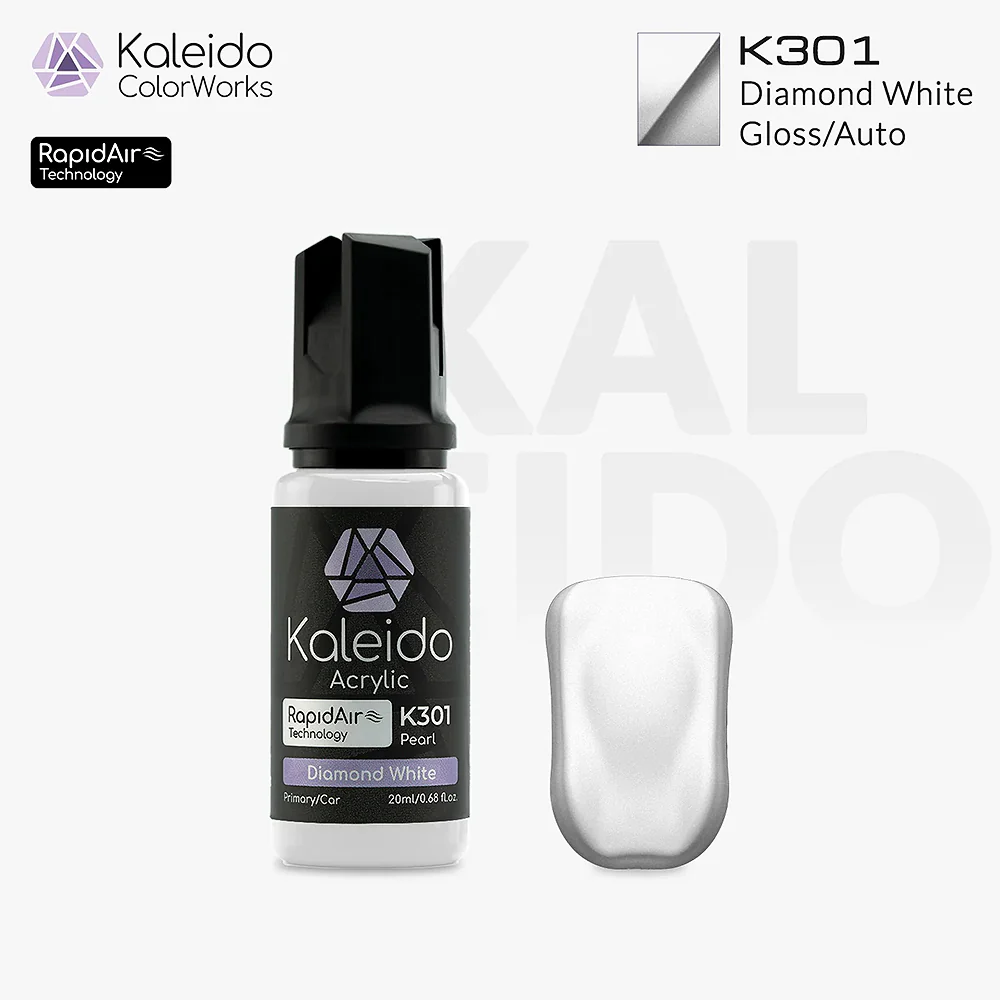 K301 Kaleido Diamond White (Gloss / Pearl)