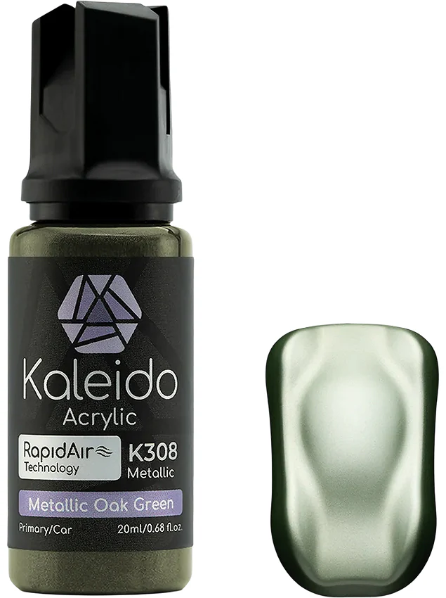 K308 Kaleido Metallic Oak Green (Gloss / Metallic) - Image 2