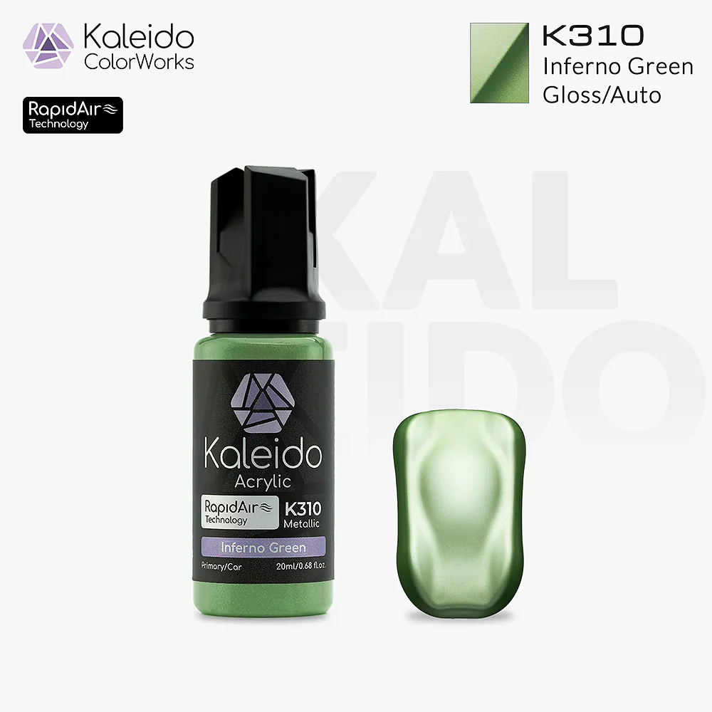 K310 Kaleido Inferno Green (Gloss / Metallic / Pearl)