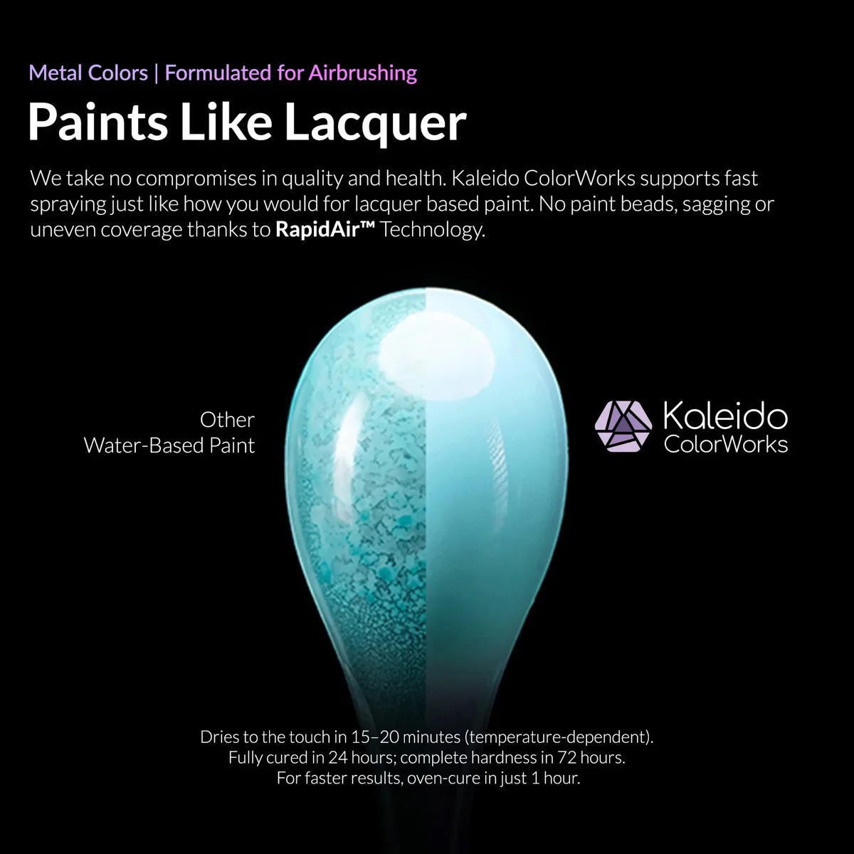 Kaleido ColorWorks 12 Color Metal Set Acrylic - Image 4