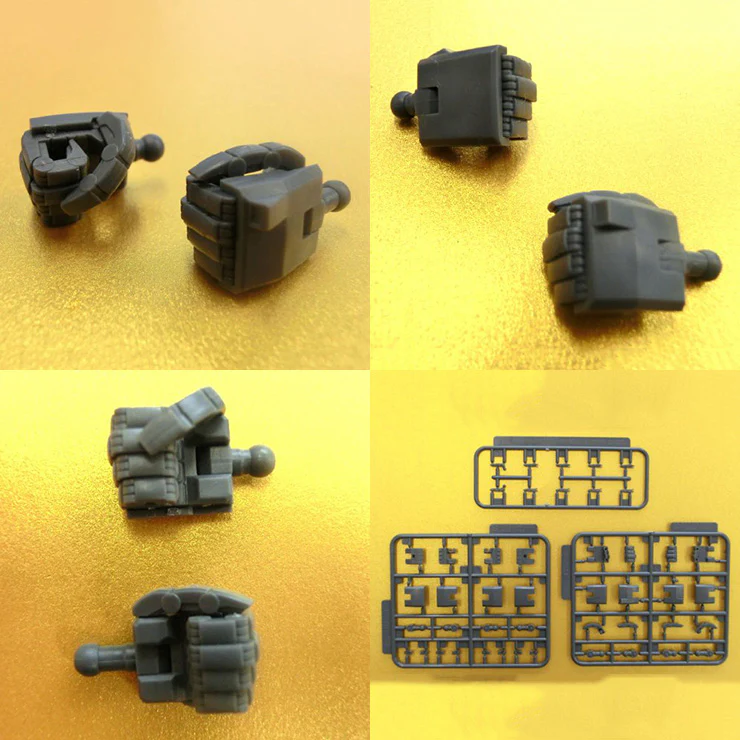 Kansetsuwaza EX: Mechanical Hand Kimete 100 Flat G Gray (New) - Image 4